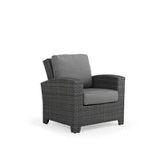 Kokomo Contemporary Outdoor Wicker Club Chair