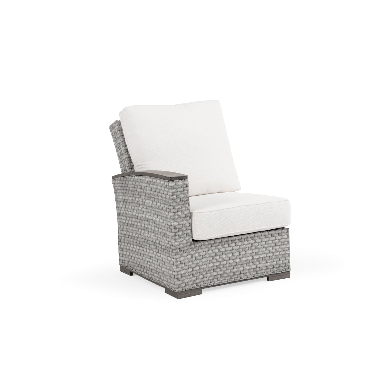 Retreat Outdoor Wicker Left Facing Arm Chair