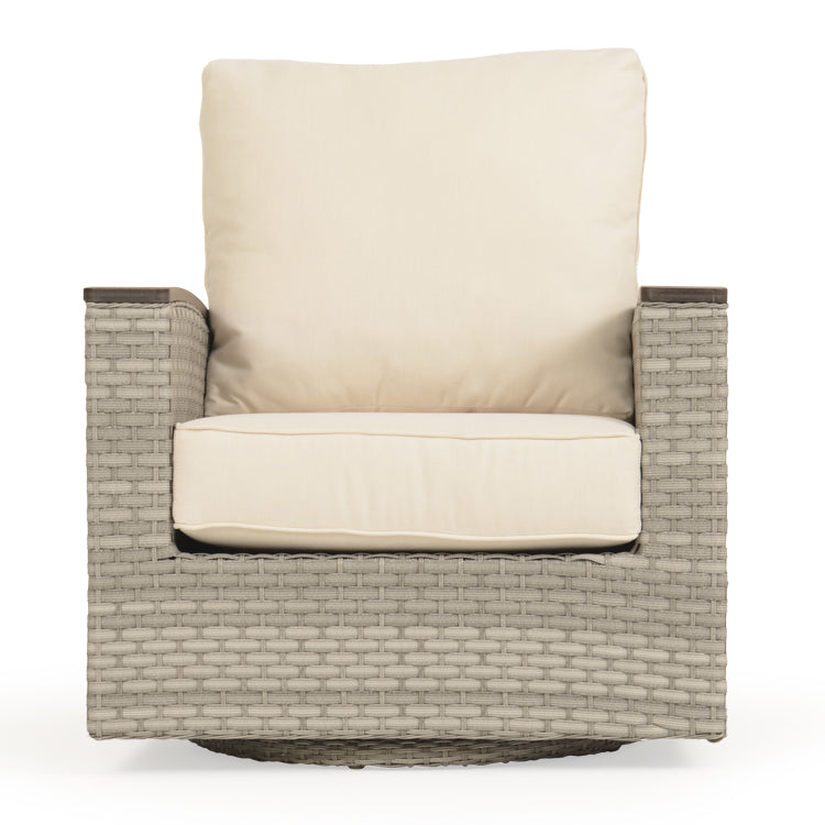 Retreat Outdoor Wicker Swivel Glider