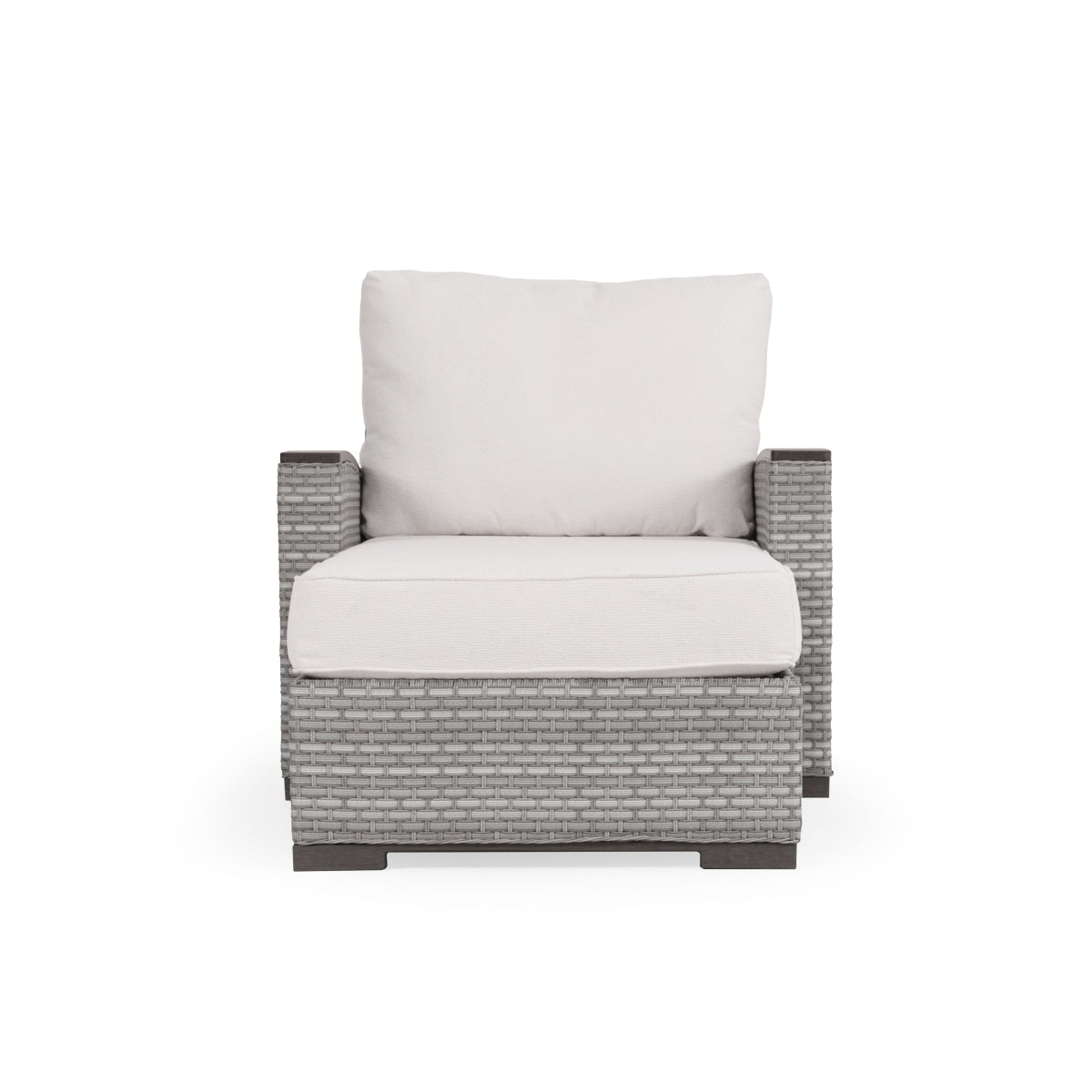 Retreat Outdoor Wicker Chaise and a Half