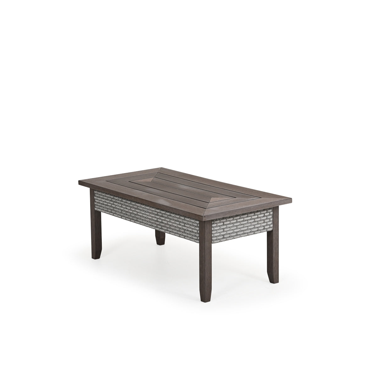 Retreat Outdoor Wicker Rectangle Cocktail Table