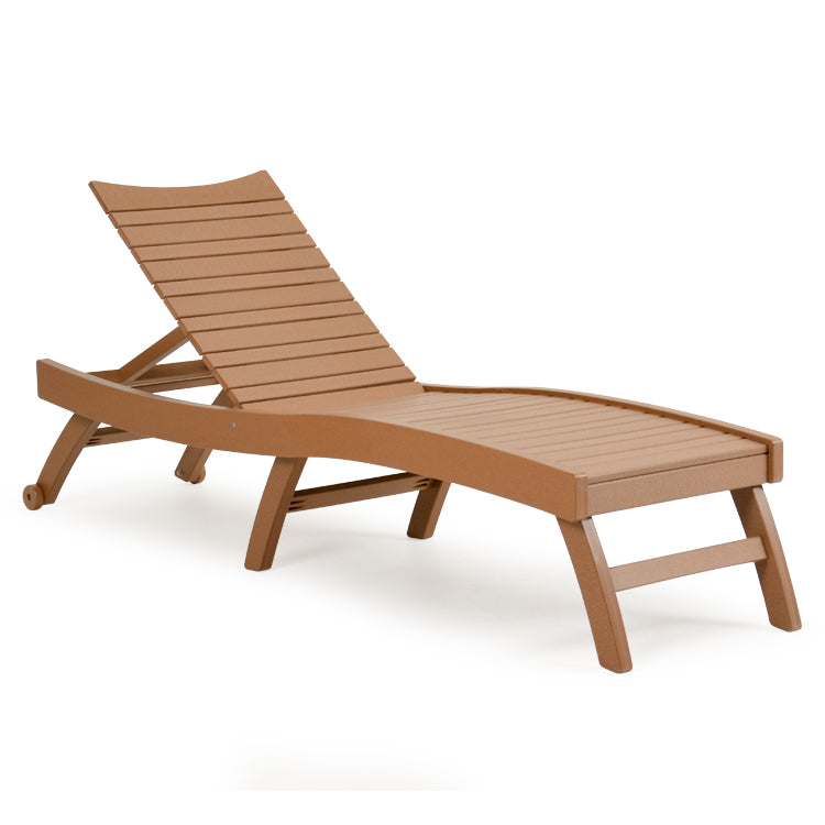 Bayshore Outdoor Poly Lumber Chaise Lounge