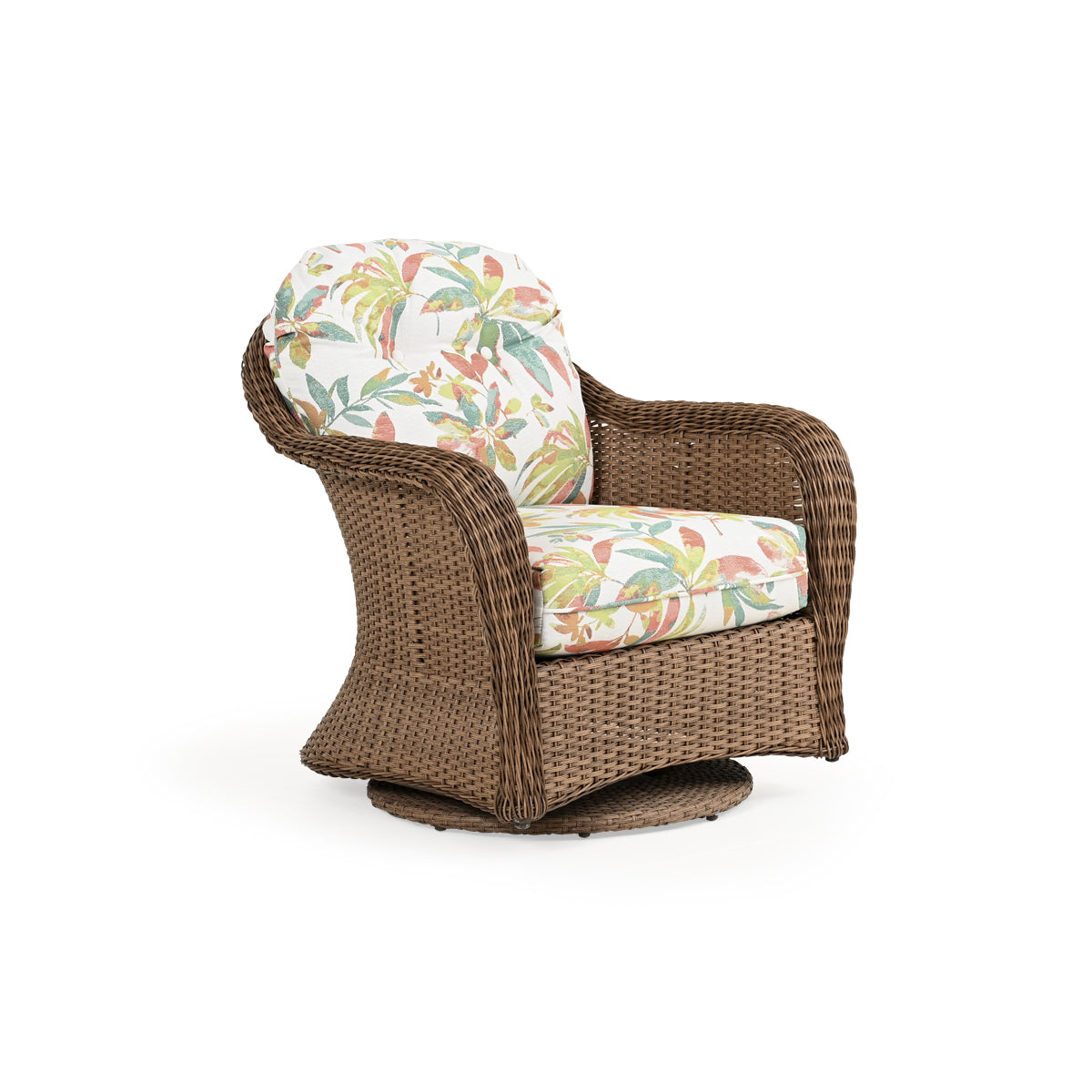 Sanibel Outdoor Wicker Swivel Glider