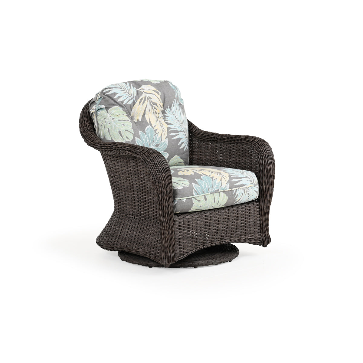 Sanibel Outdoor Wicker Swivel Glider