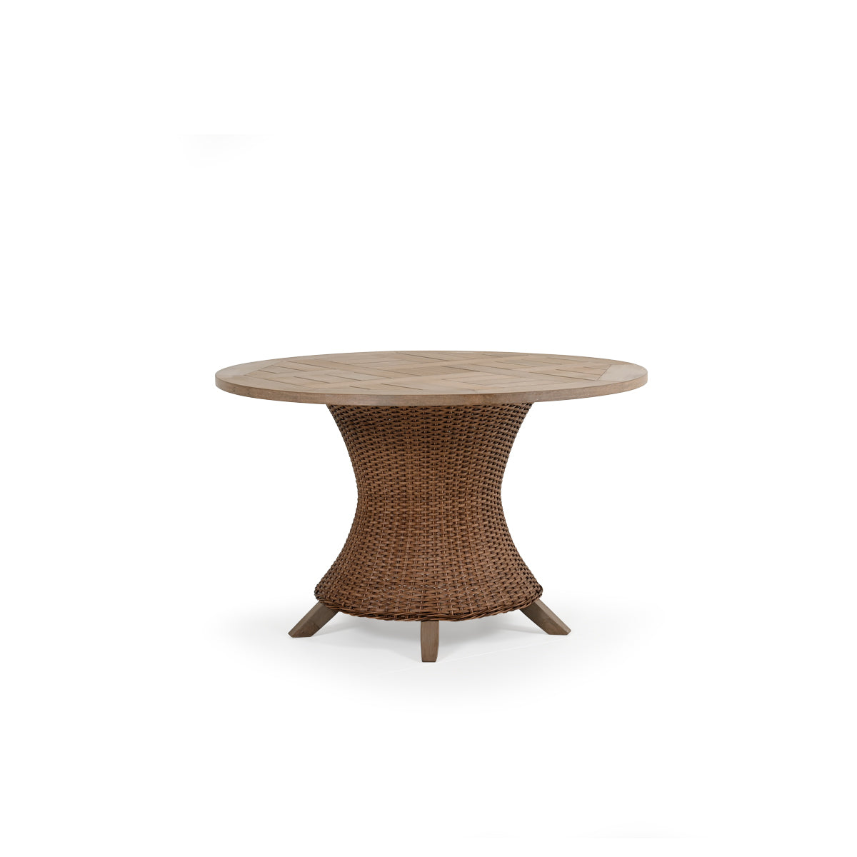 Sanibel Outdoor Wicker 48" Round Dining Table