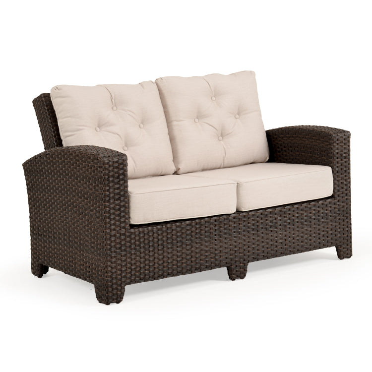 Kokomo Contemporary Outdoor Wicker Loveseat