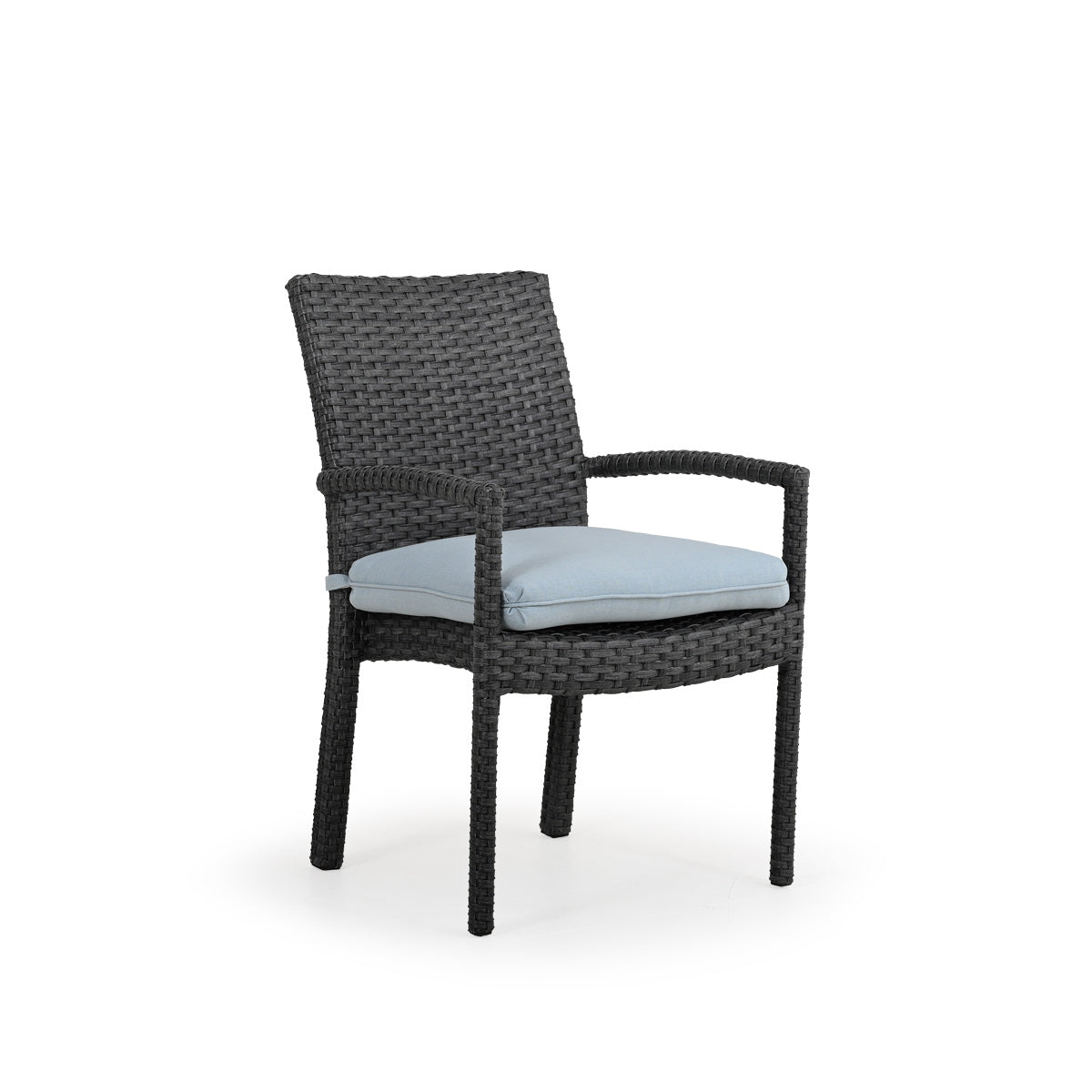 Kokomo Contemporary Outdoor Wicker Stackable Dining Chair