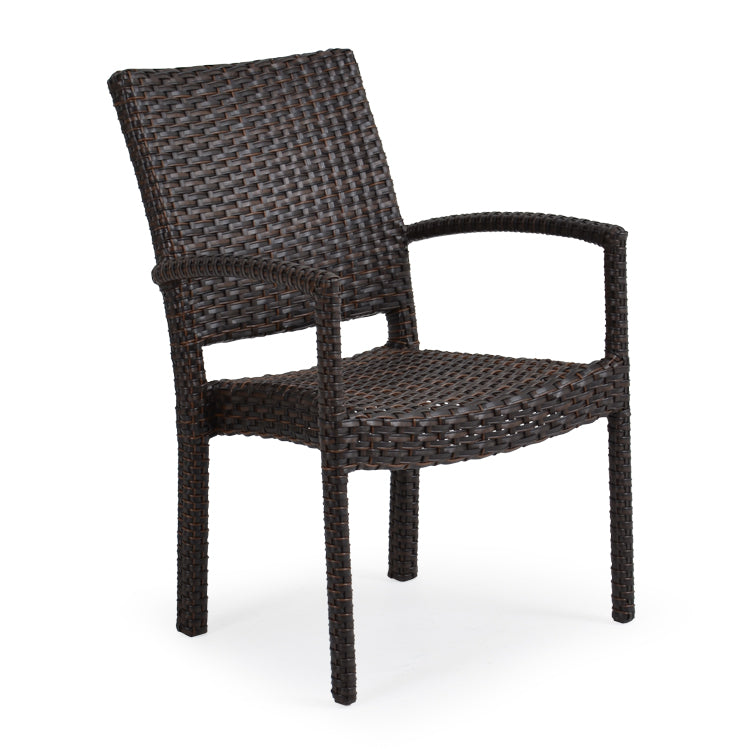 Kokomo Contemporary Outdoor Wicker Stackable Dining Chair