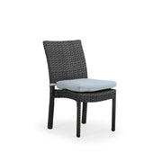 Kokomo Contemporary Outdoor Wicker Stackable Armless Dining Side Chair