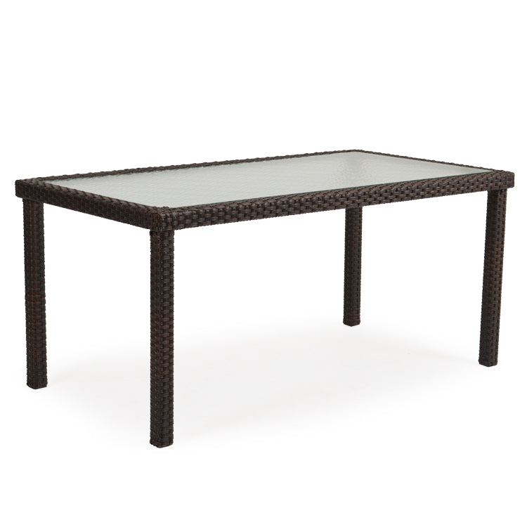 Kokomo Contemporary Outdoor 62" x 34" Rectangular Dining Table