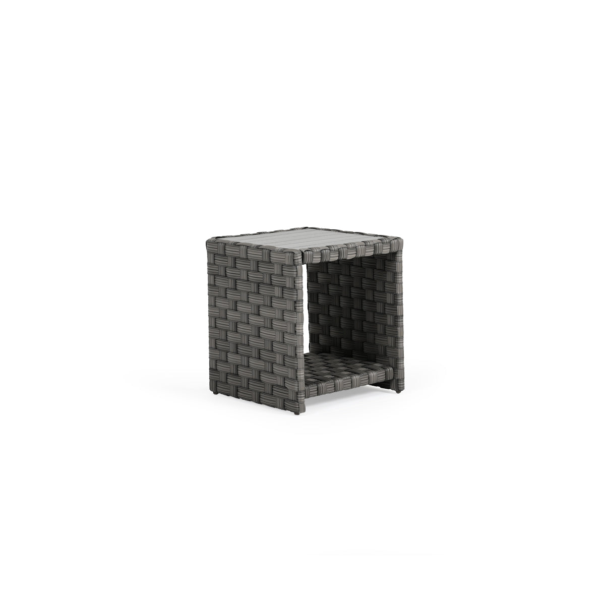 Cabana Outdoor Wicker Square End Table