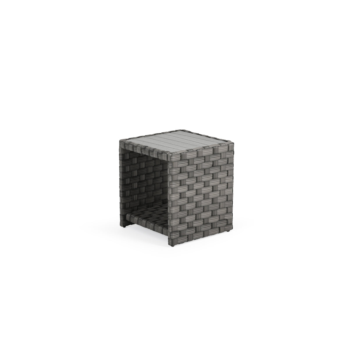 Cabana Outdoor Wicker Square End Table