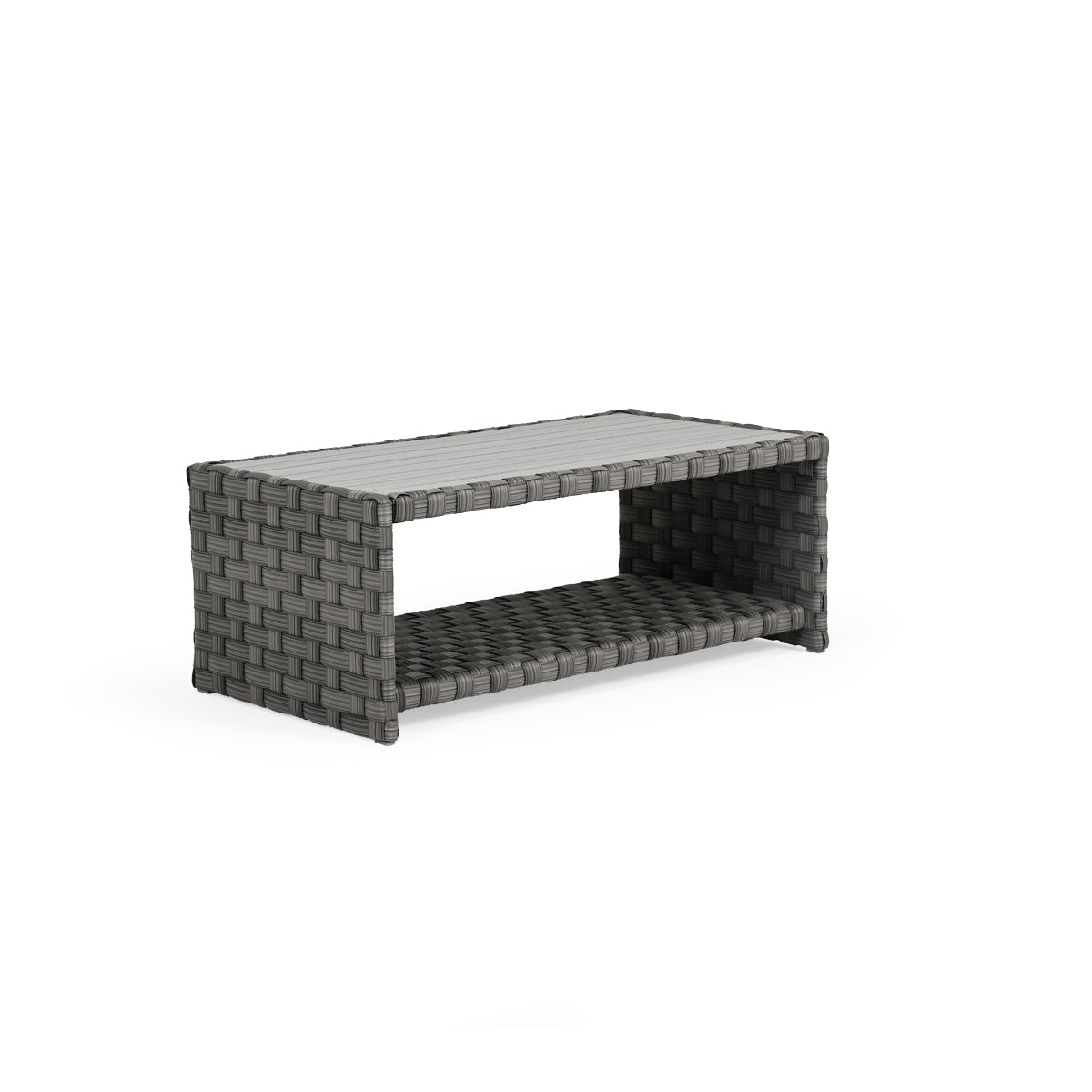 Cabana Outdoor Wicker Rectangle Cocktail Table