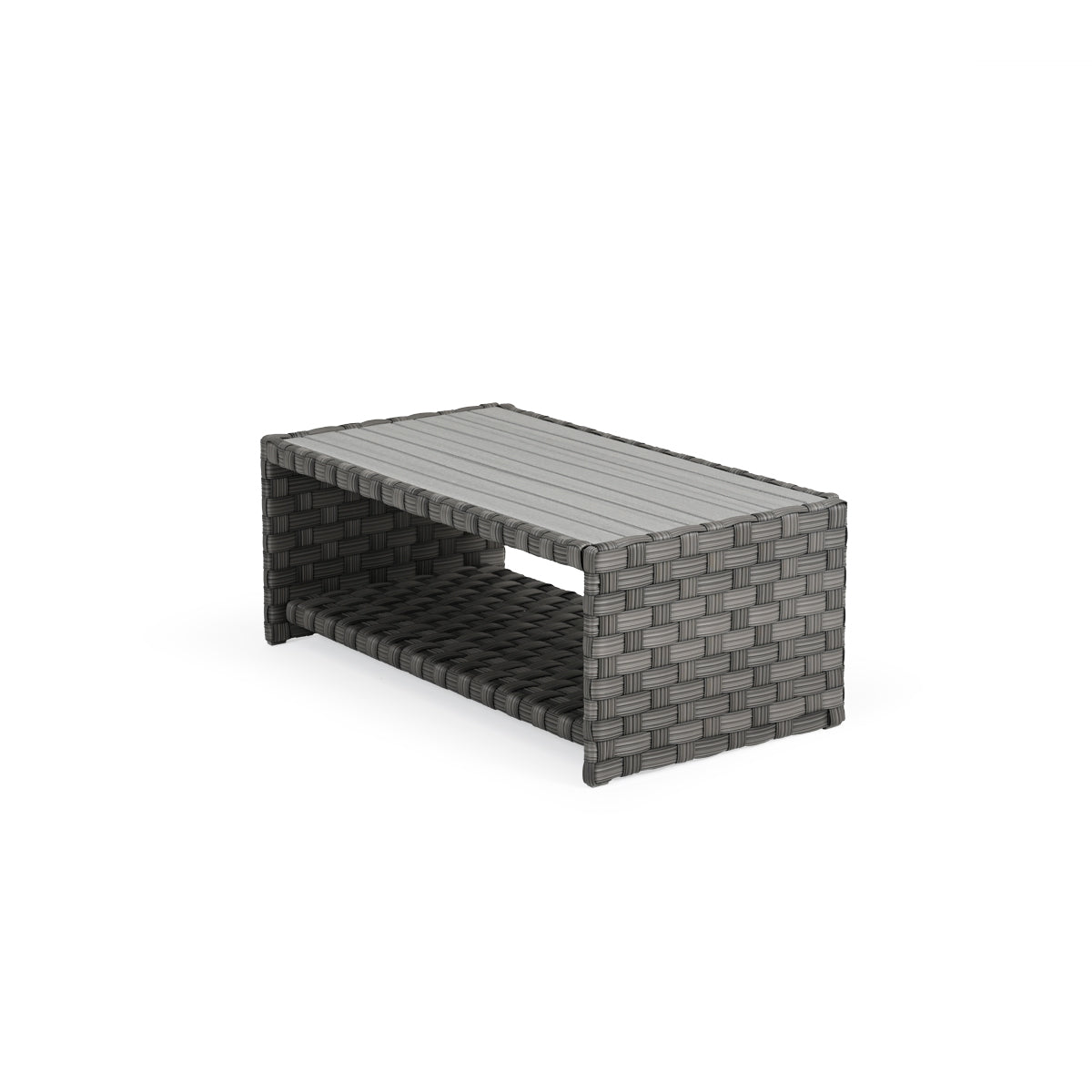 Cabana Outdoor Wicker Rectangle Cocktail Table