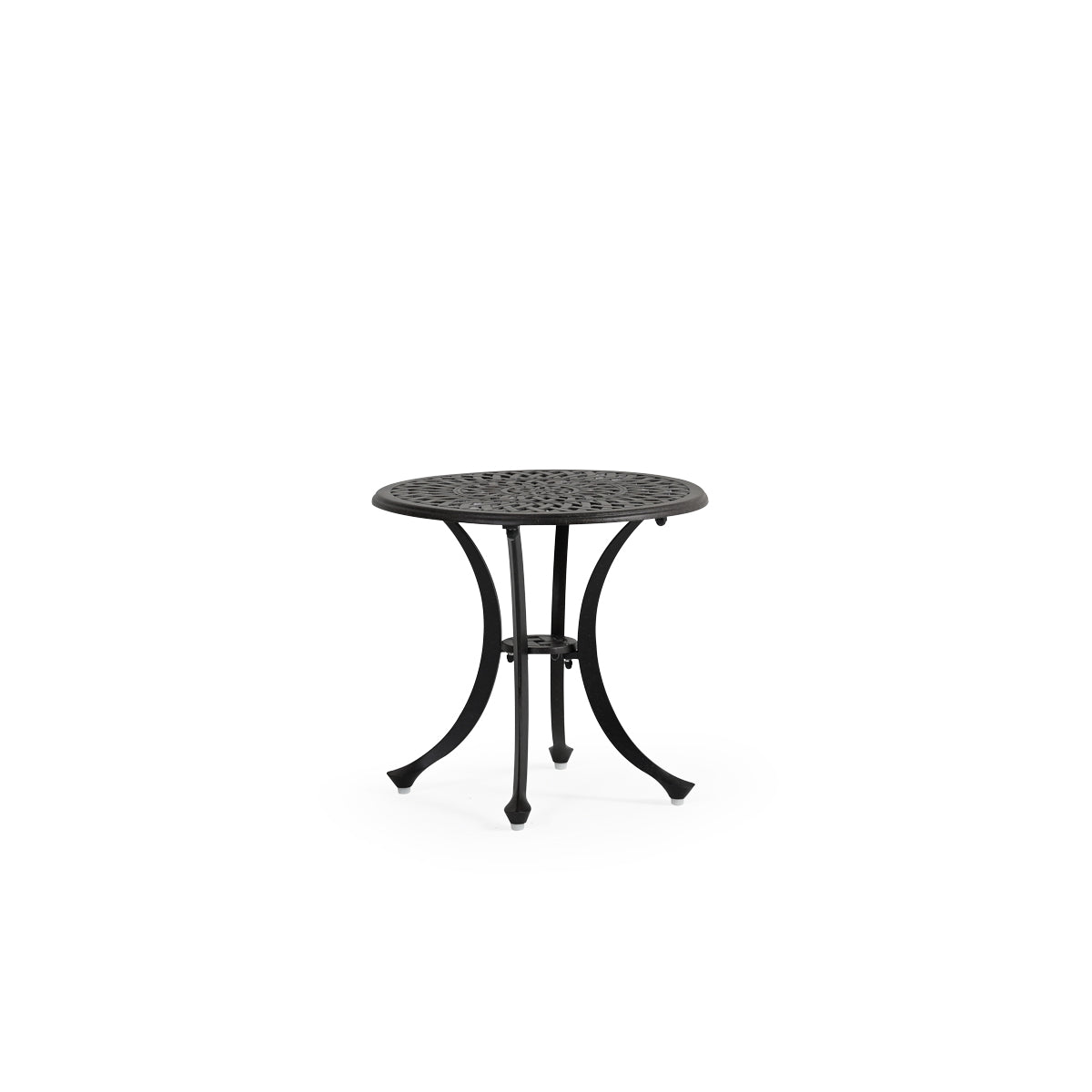 Trellis Outdoor Cast Aluminum Round Tea Table