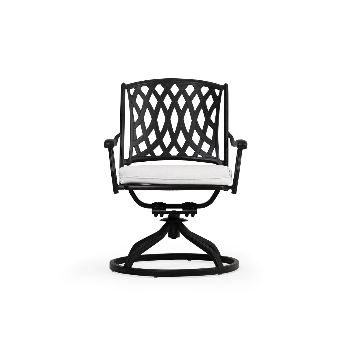 Trellis Outdoor Cast Aluminum Swivel Tilt Dining Chair