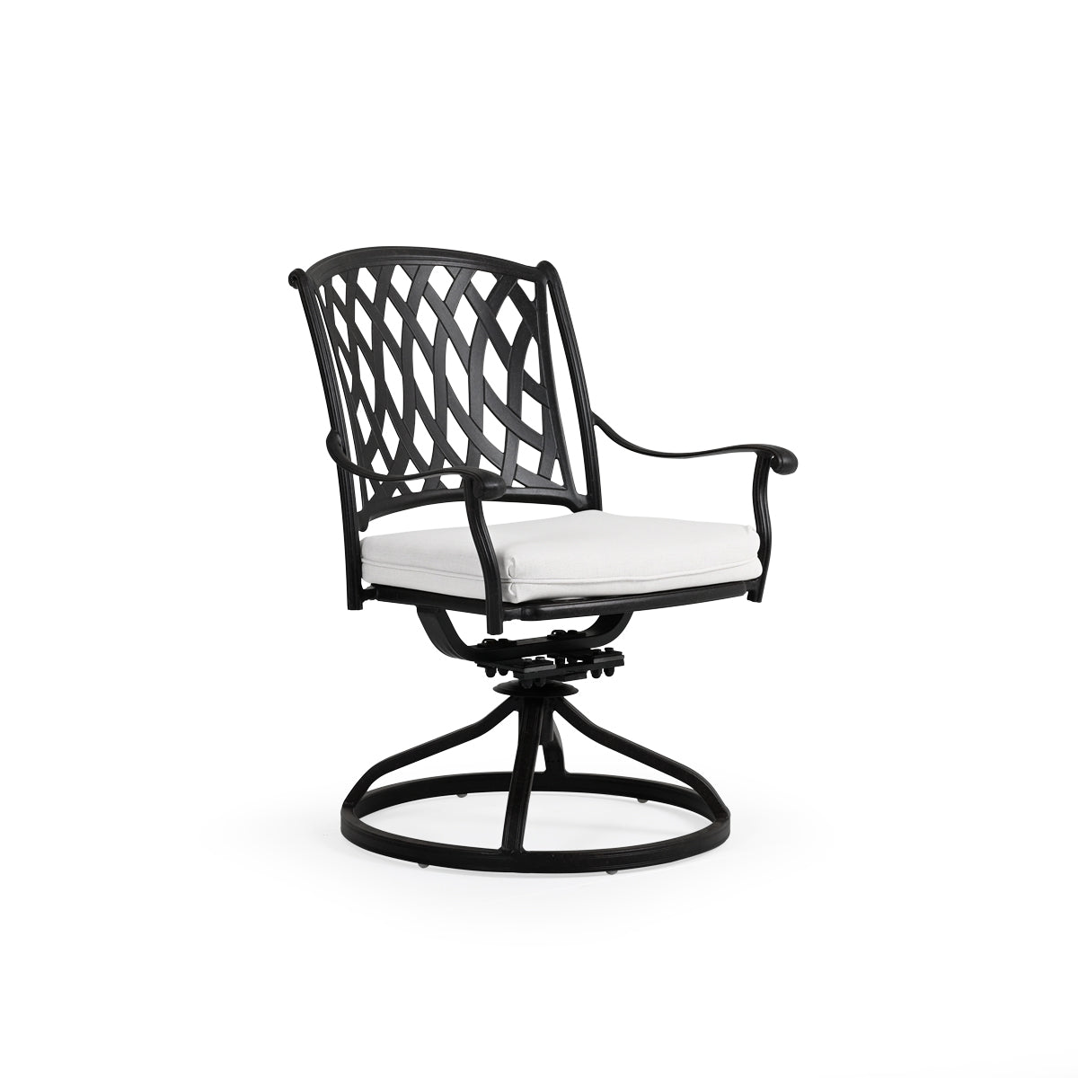 Trellis Outdoor Cast Aluminum Swivel Tilt Dining Chair