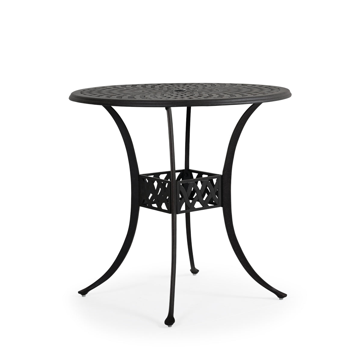 Trellis Outdoor Cast Aluminum 42" Round Bar Table