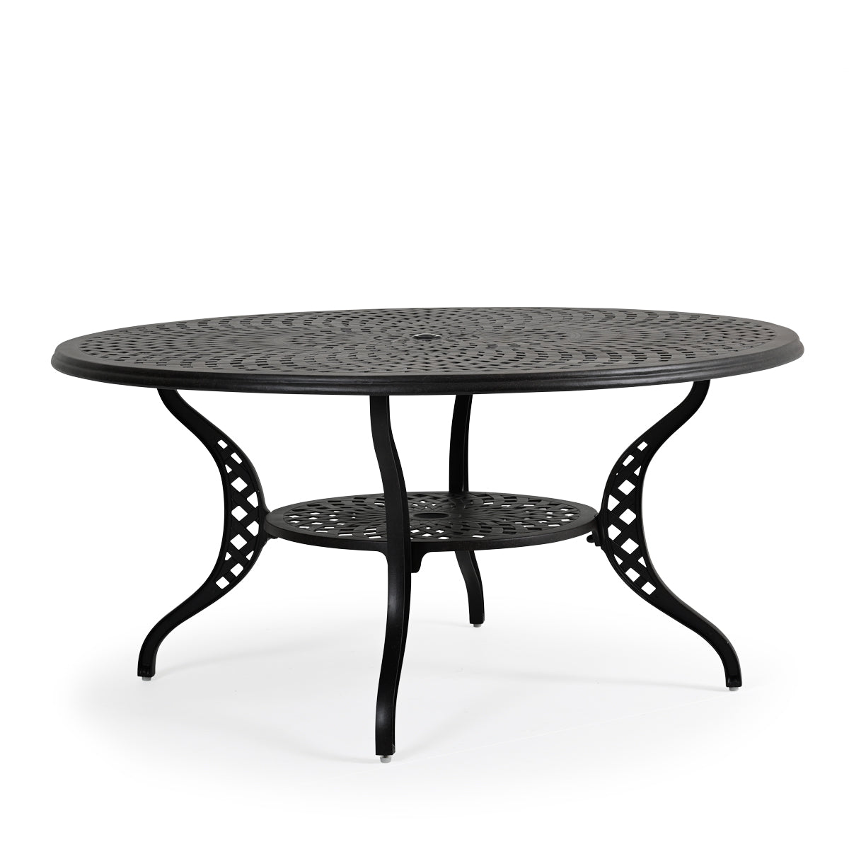 Trellis Outdoor Cast Aluminum 60" Round Dining Table