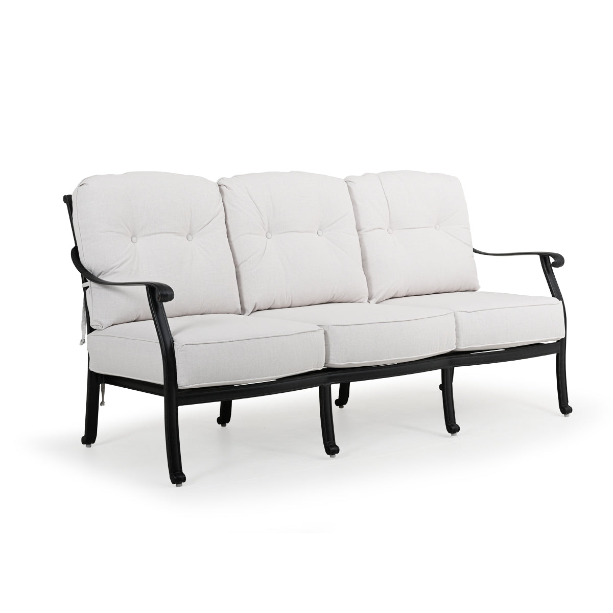 Charleston Outdoor Cast Aluminum Sofa