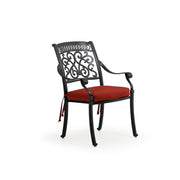 Charleston Outdoor Cast Aluminum Dining Arm Chair