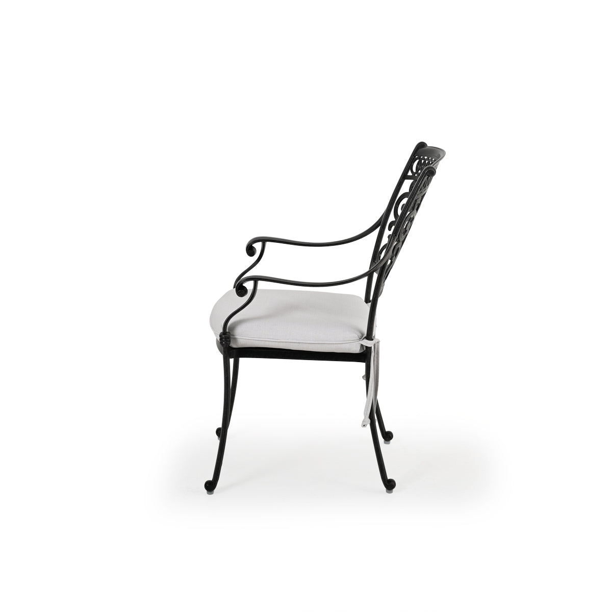 Charleston Outdoor Cast Aluminum Dining Arm Chair