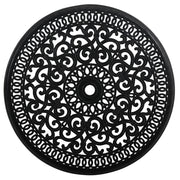 Charleston Outdoor Cast Aluminum 36" Round Bar Height Table