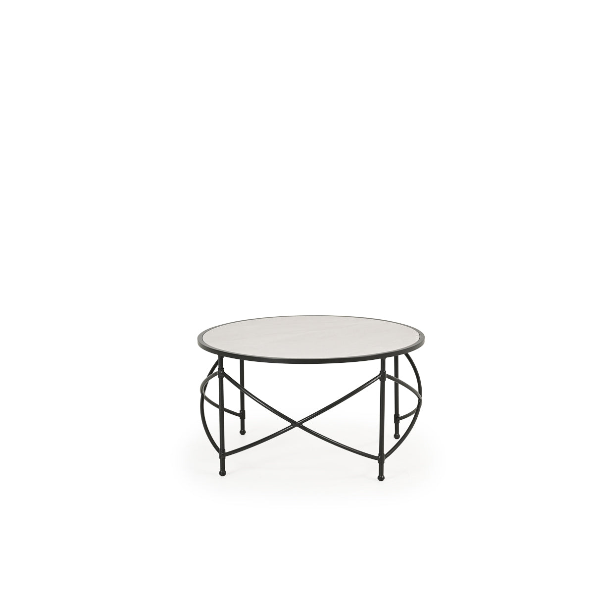 Bermuda Outdoor Aluminum Cocktail Table with Tile Top