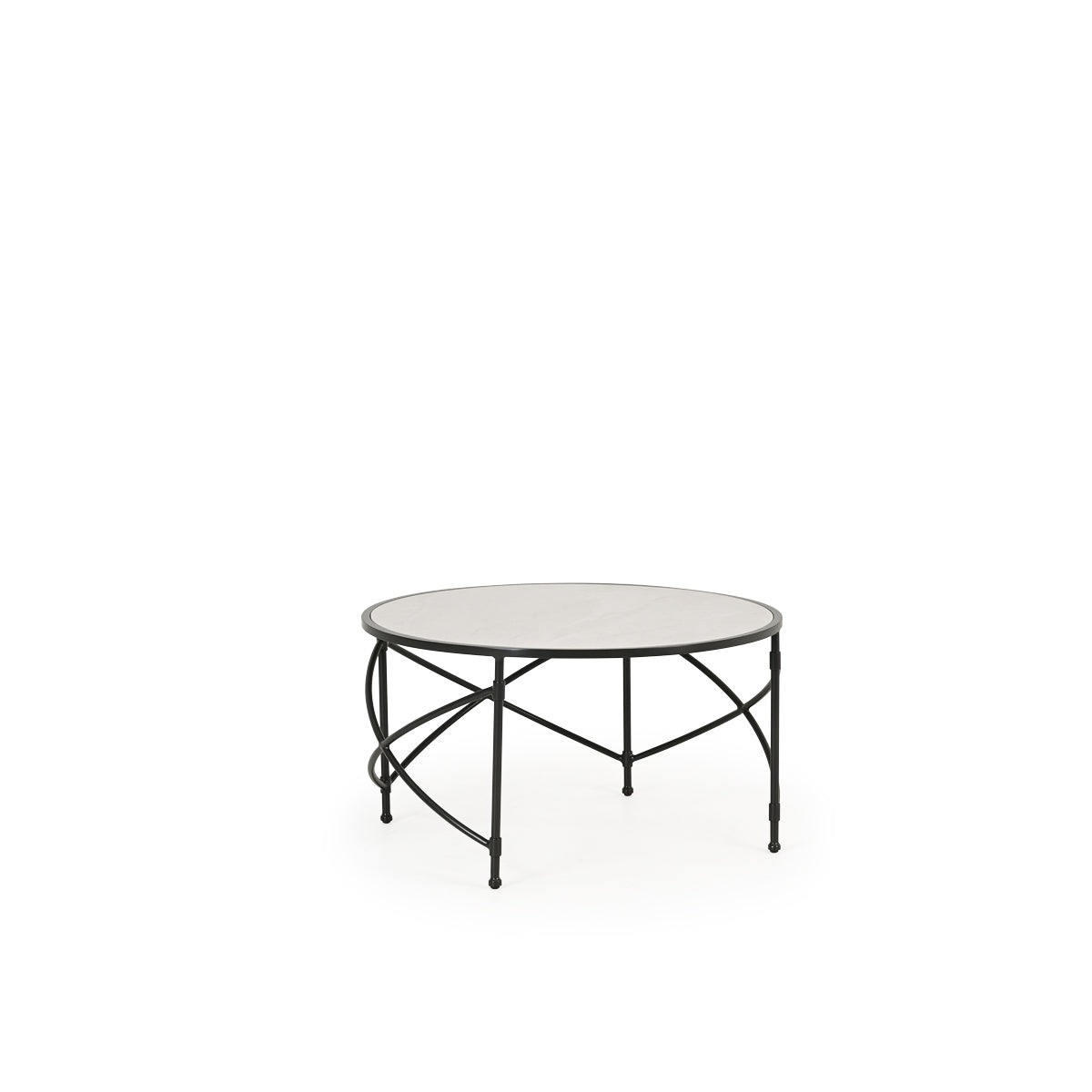 Bermuda Outdoor Aluminum Cocktail Table with Tile Top