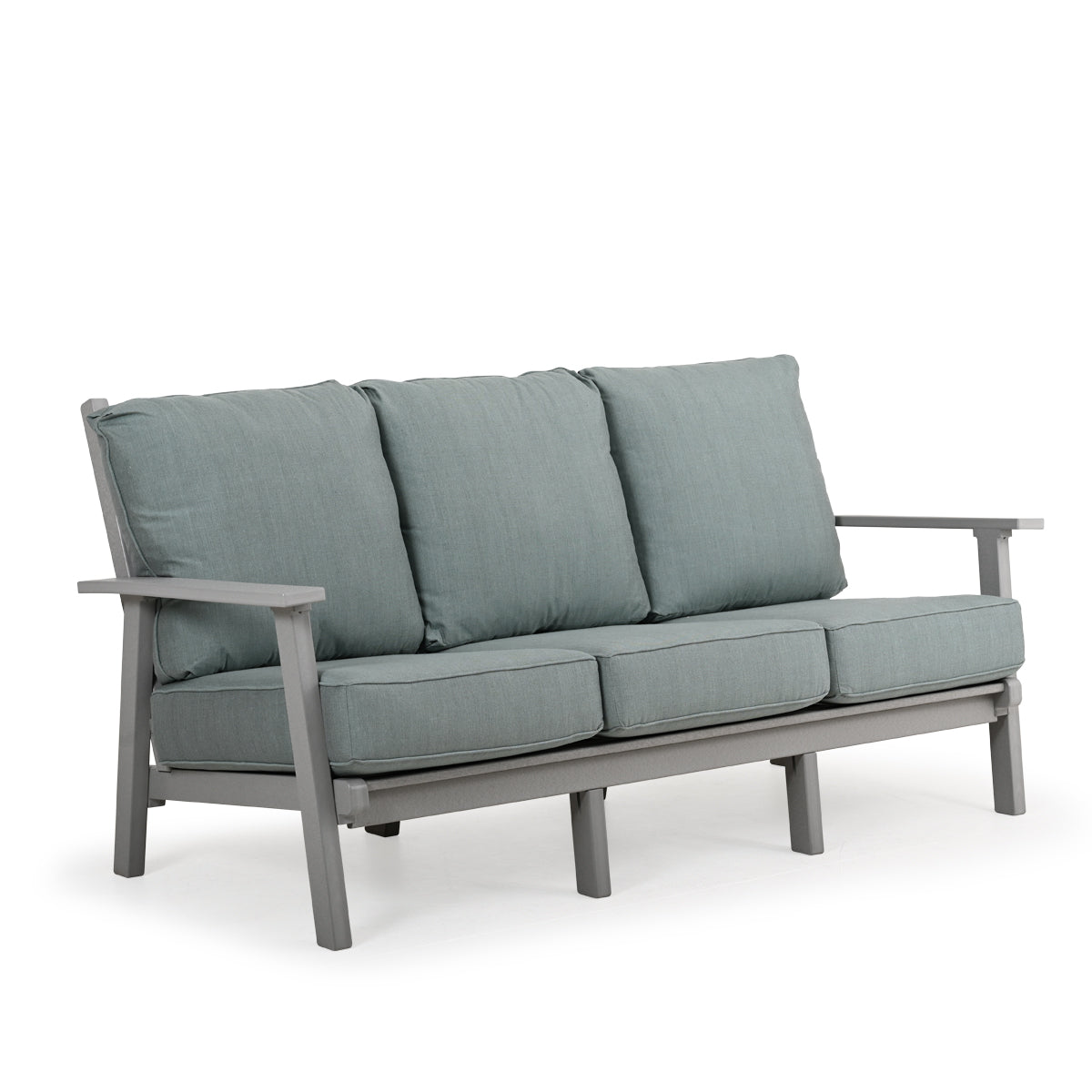 Marina Outdoor Poly Lumber High Back Sofa