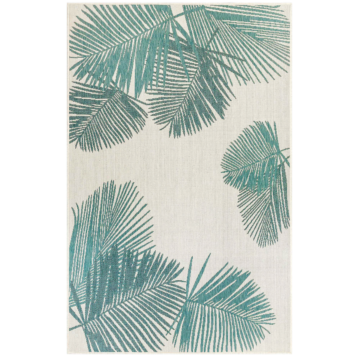 Carmel Indoor/Outdoor Palm Ivory Rug