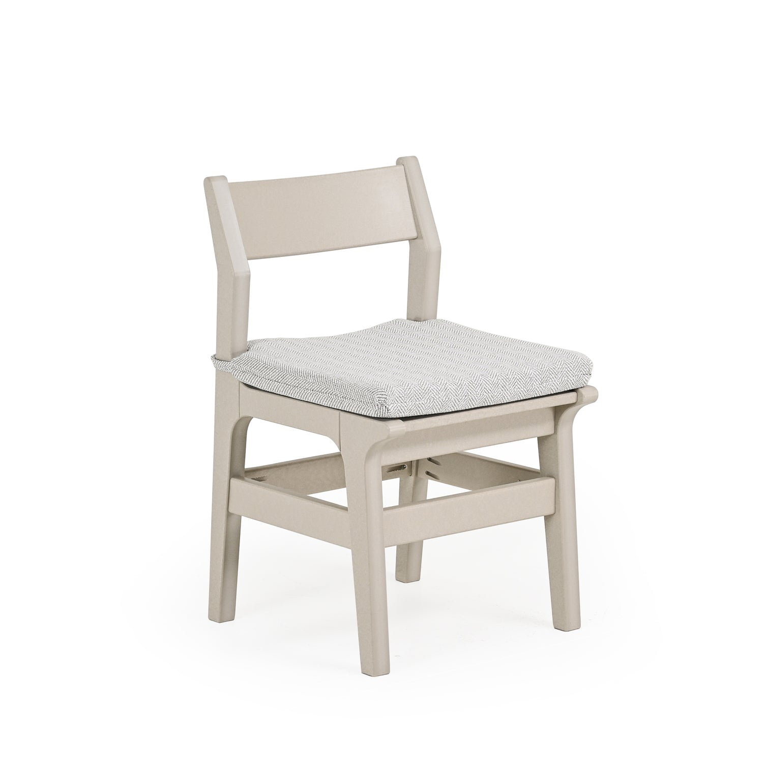 Mid-Century Poly Lumber Dining Chair