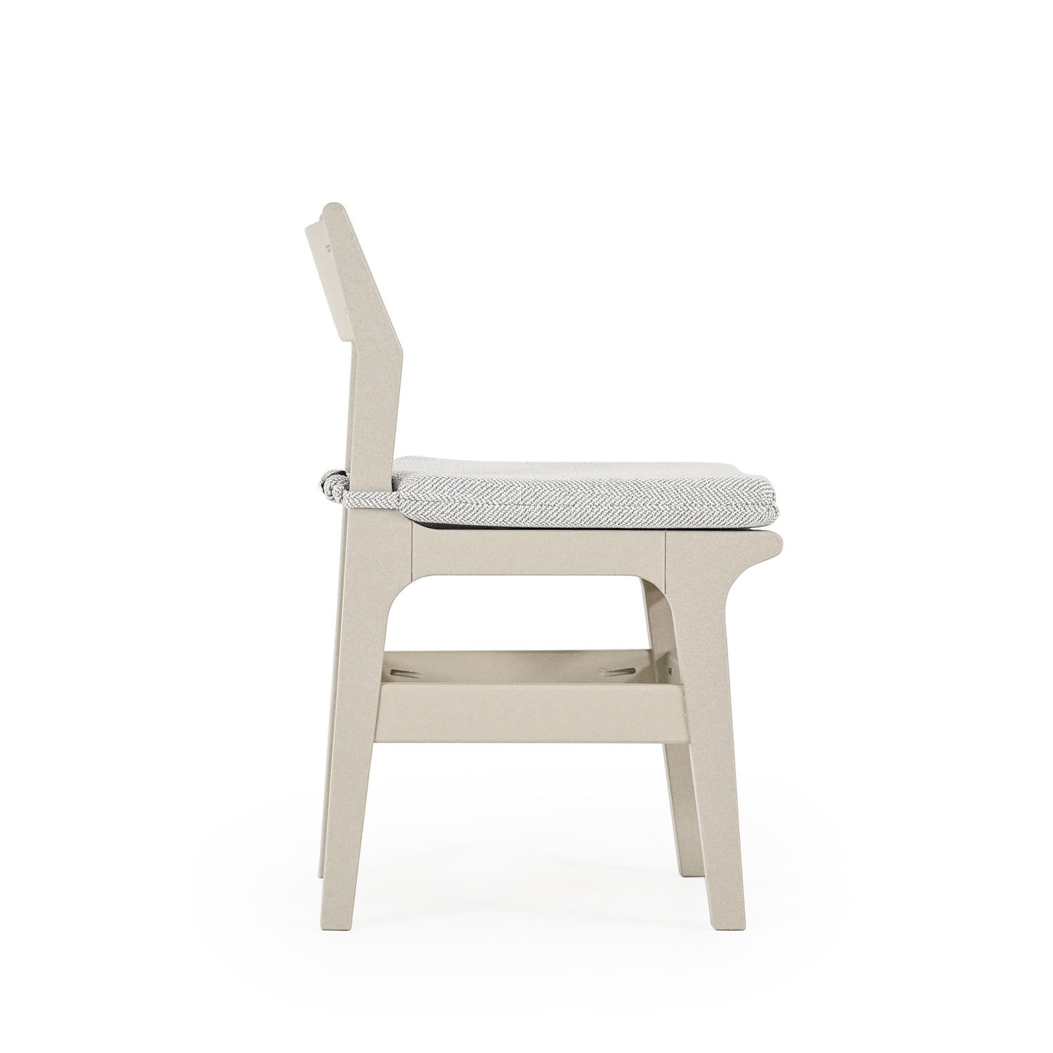 Mid-Century Poly Lumber Dining Chair