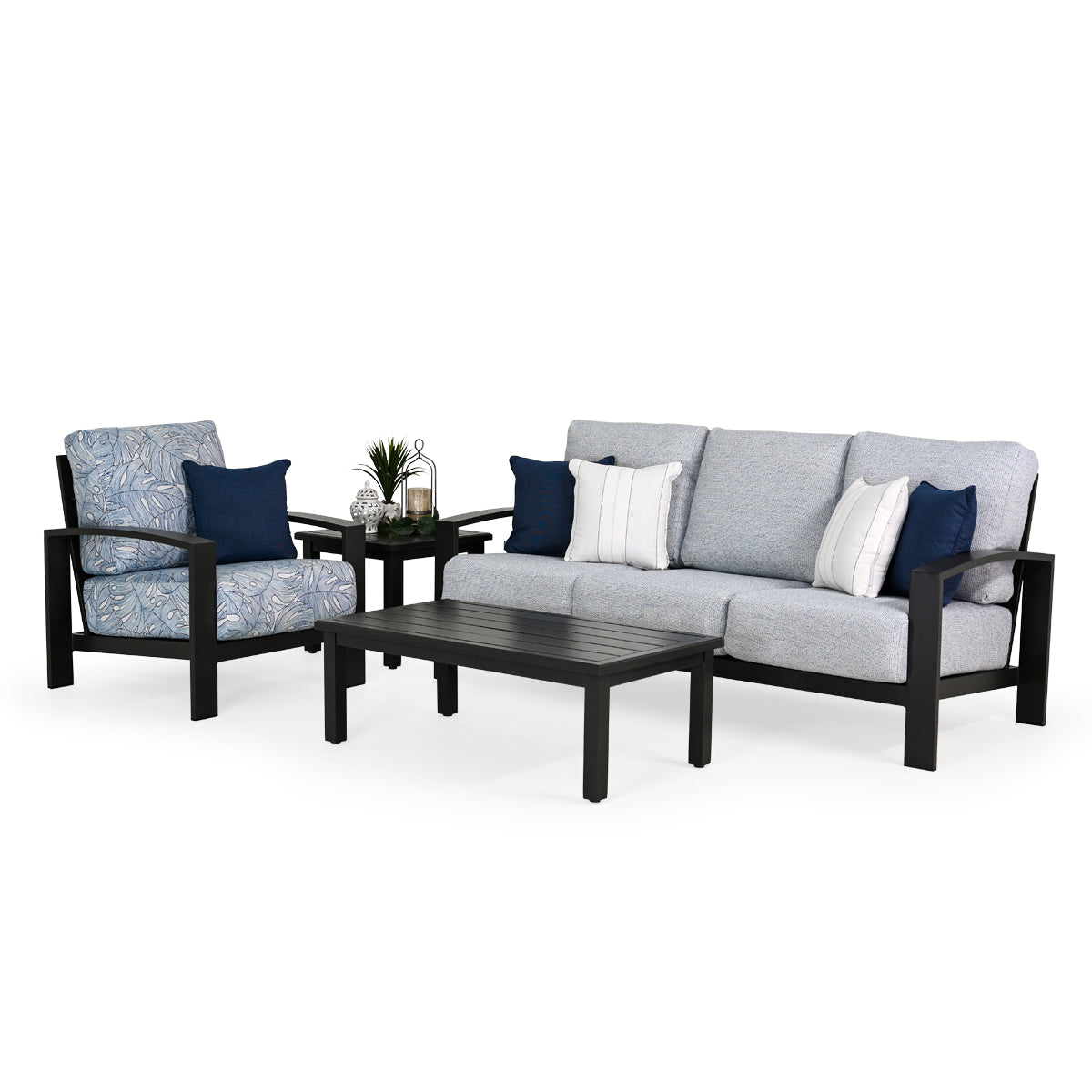 Costa Outdoor Aluminum Sofa