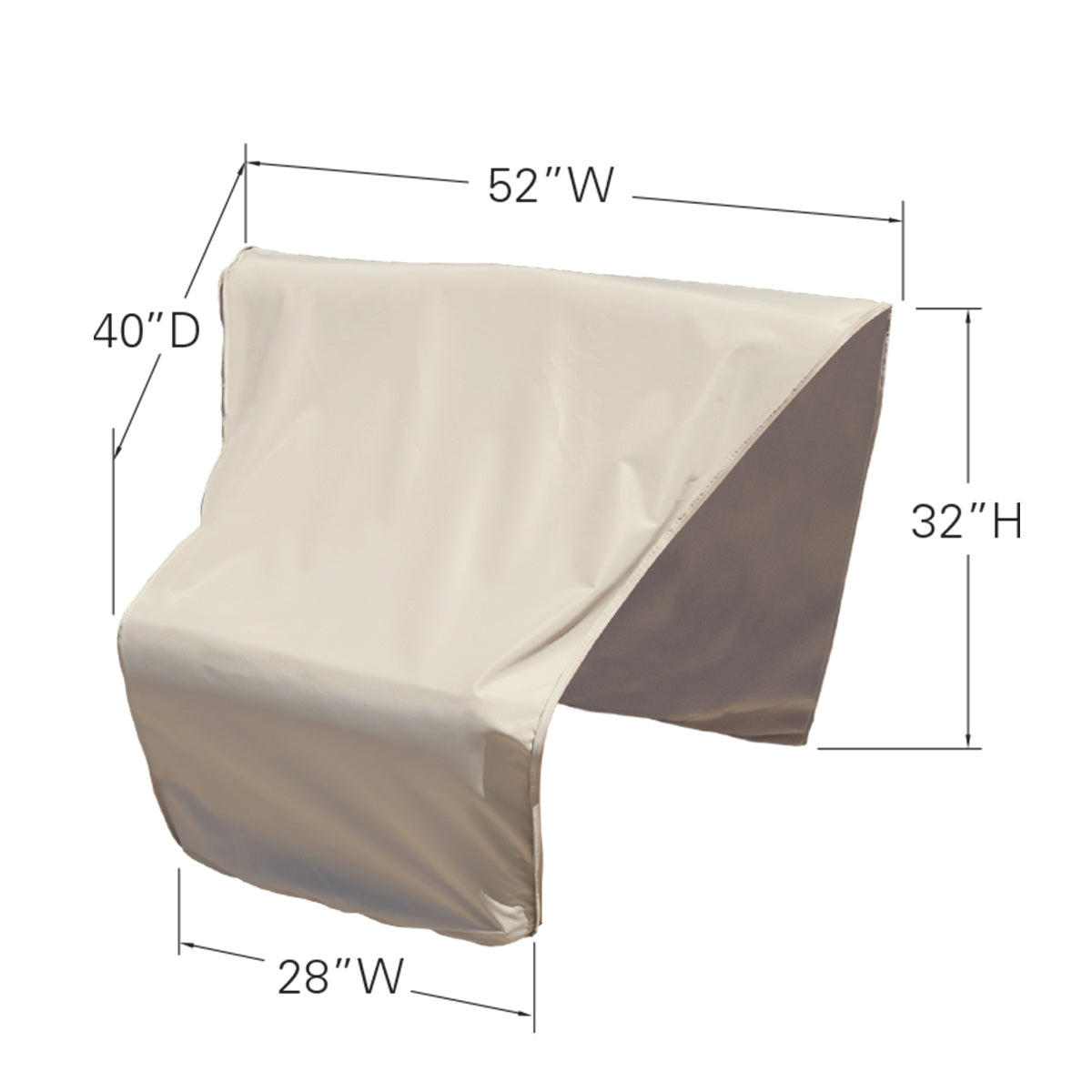 Furniture Cover - Modular Wedge