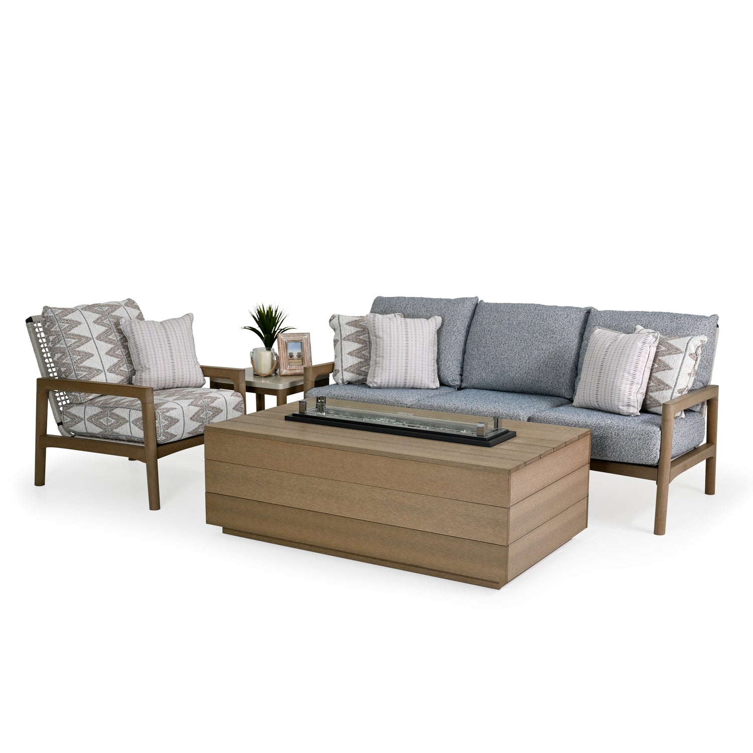 Cayman Outdoor PoliSoul™ & Rope Sofa