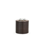 Kokomo Contemporary Outdoor Wicker Round Fire Pit