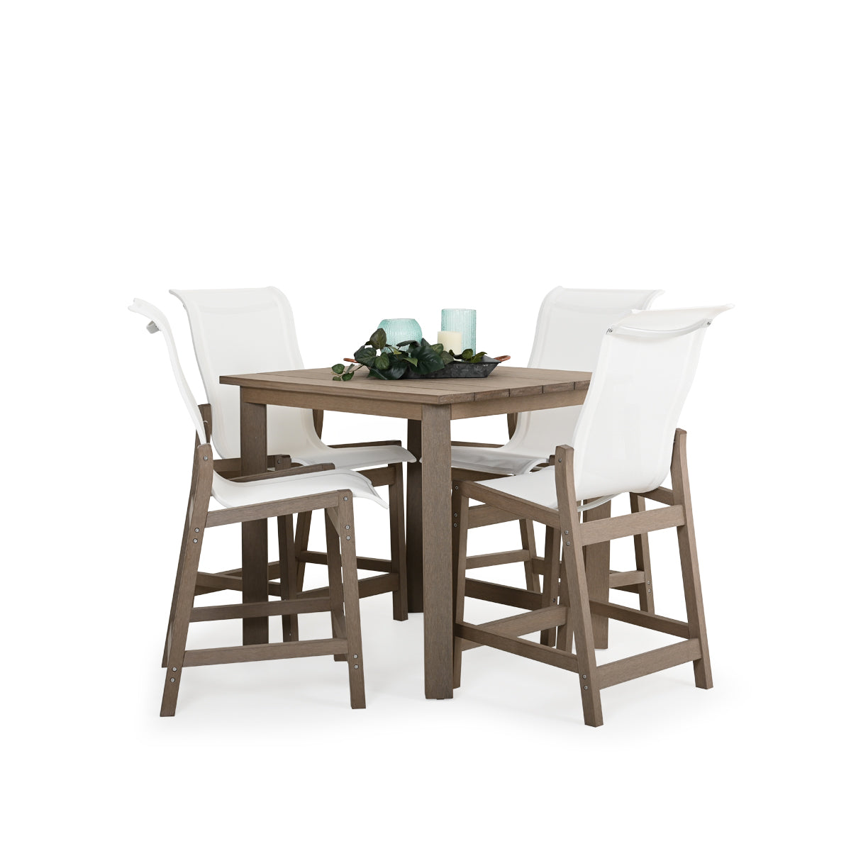 Maui Outdoor PoliSoulâ„¢ 5 Piece Sling Counter Set