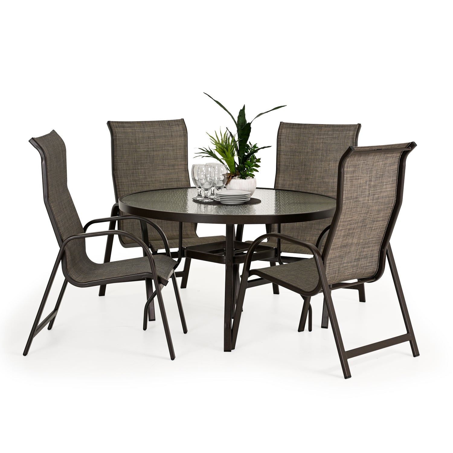 Outer Banks 5 Piece Sling Dining Set