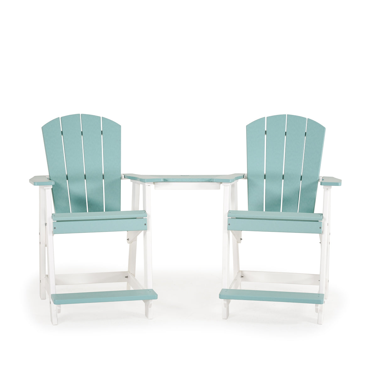 Fanback Poly Lumber Adirondack Settee