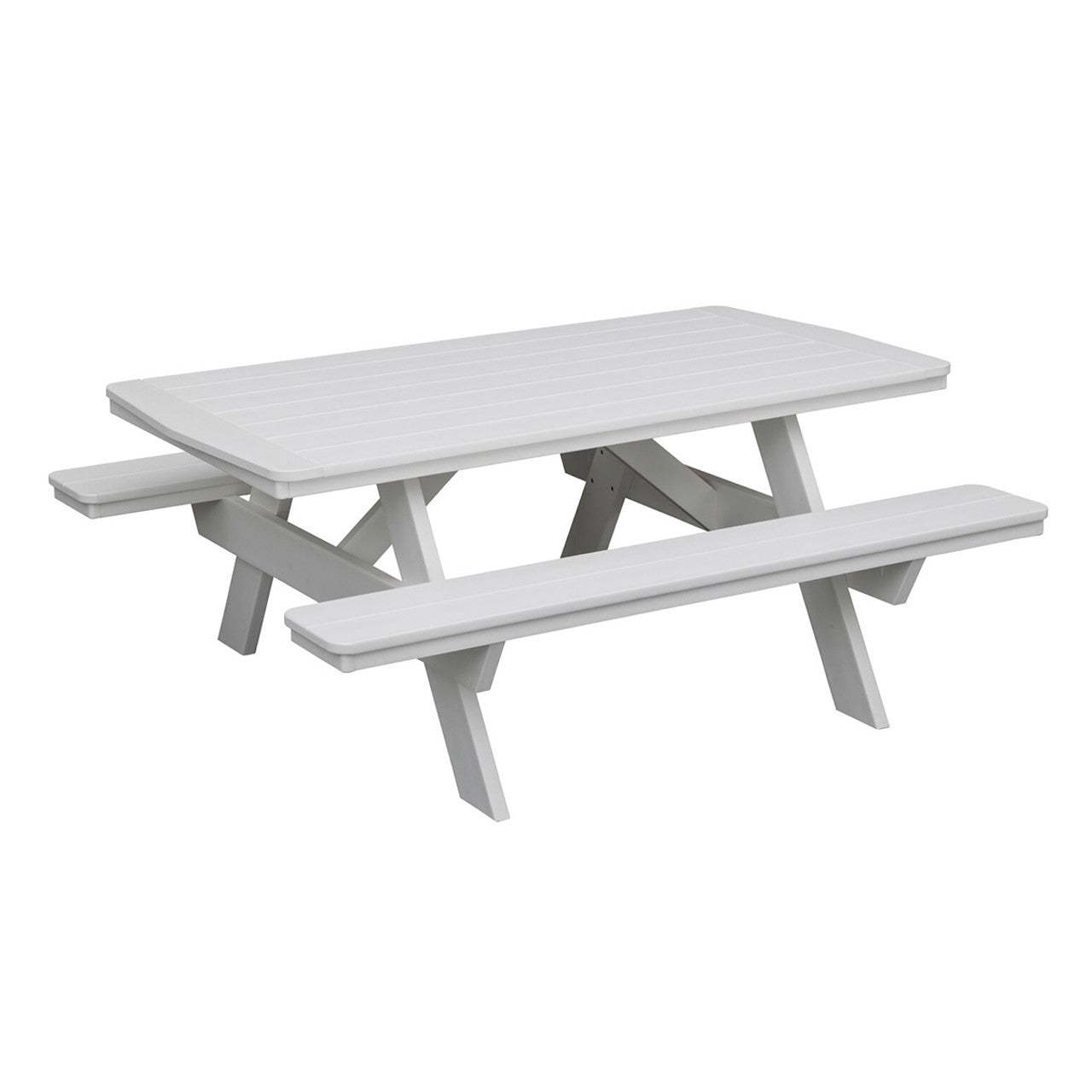 Outdoor Poly Lumber 6' Picnic Table