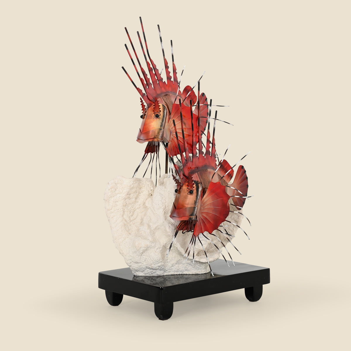 Lion Fish Tabletop Sculpture