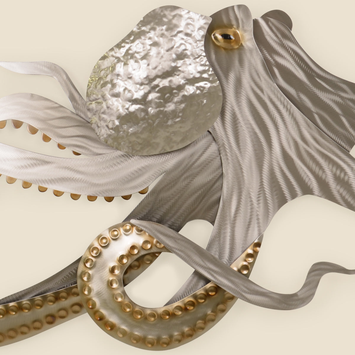 Octopus Metal Wall Art