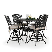 Trellis Outdoor Cast Aluminum 42" Round Counter Table