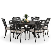 Trellis Outdoor Cast Aluminum 60" Round Dining Table