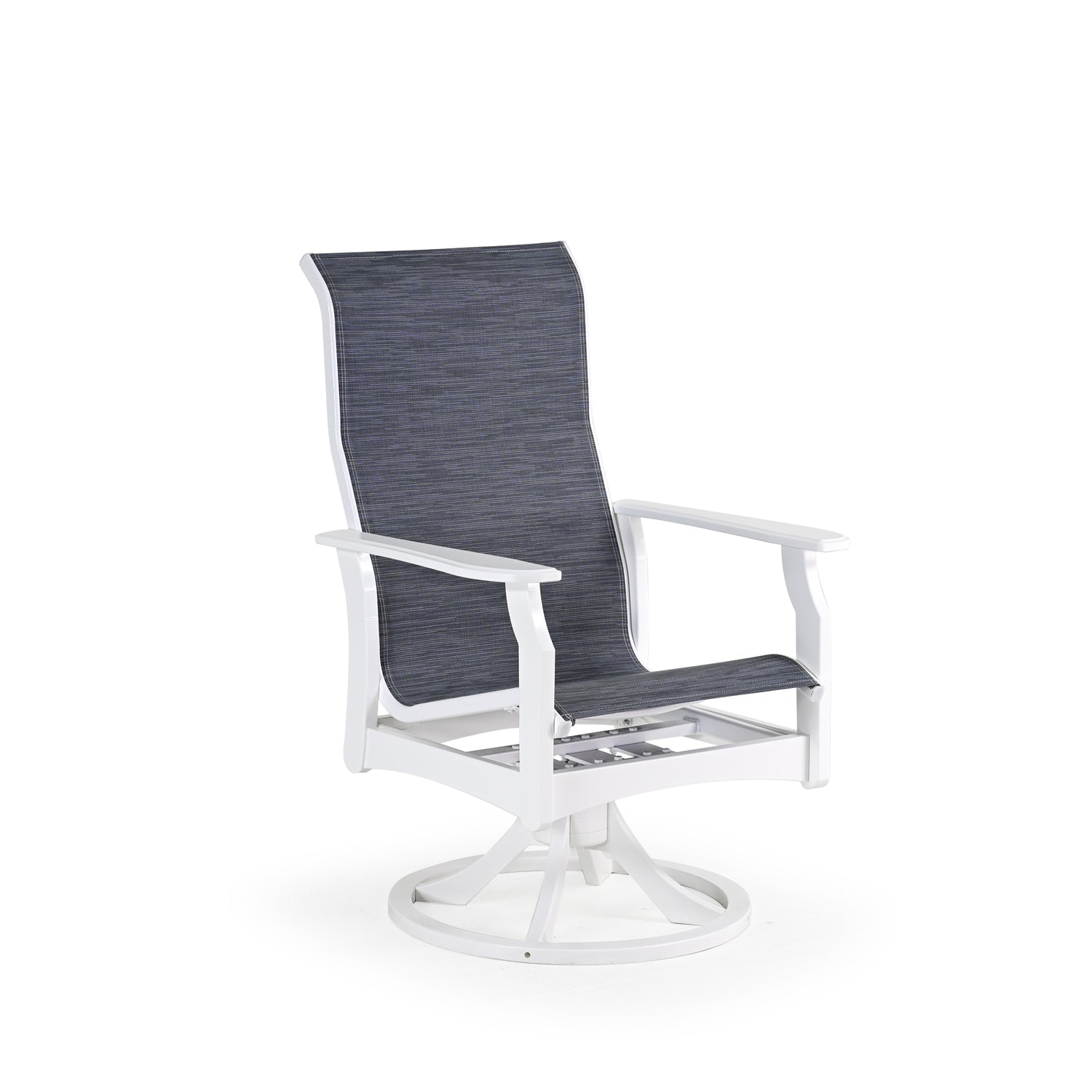 Tobago Swivel Tilt Sling Dining Chair