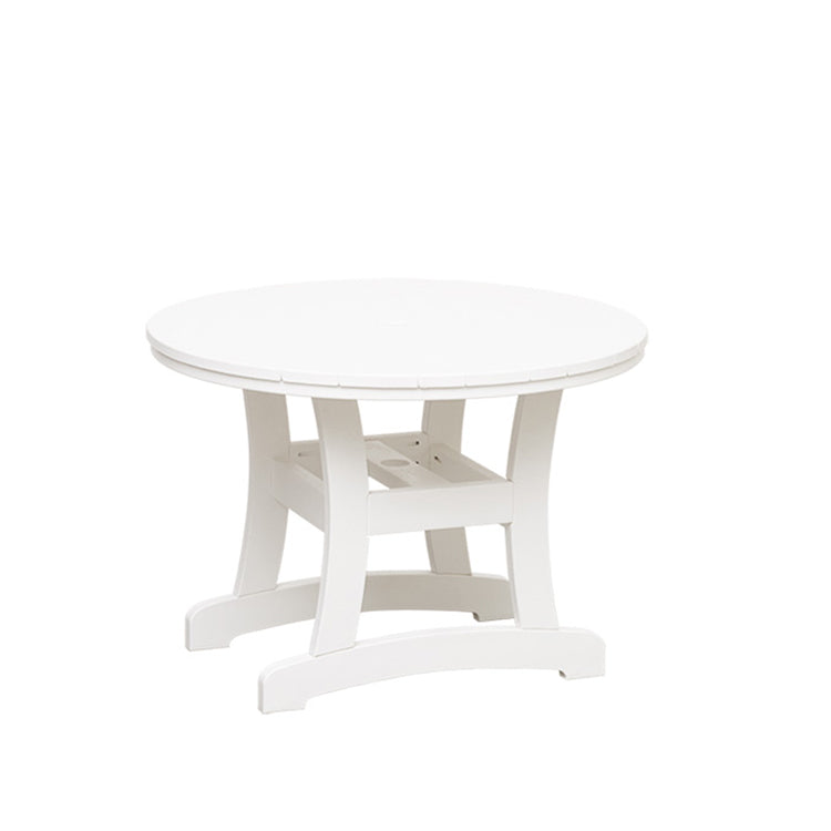 Bayshore Outdoor 36" Poly Lumber Round Bar Table