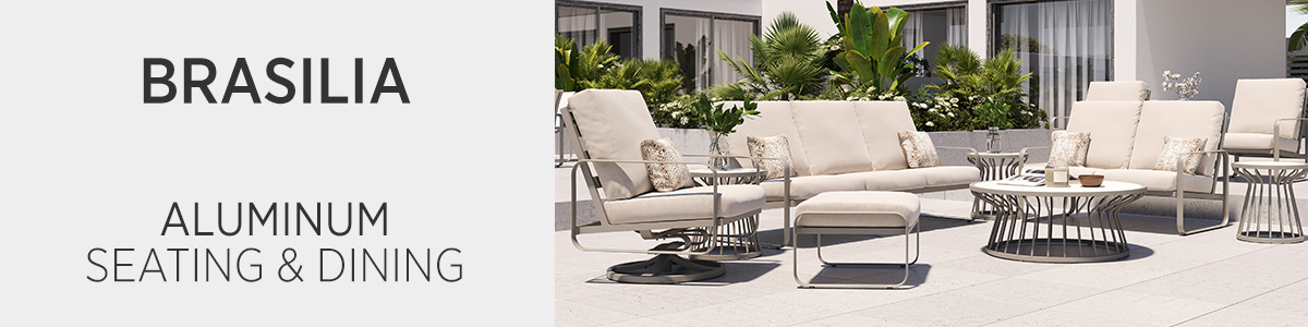 Brasilia Aluminum Seating & Dining